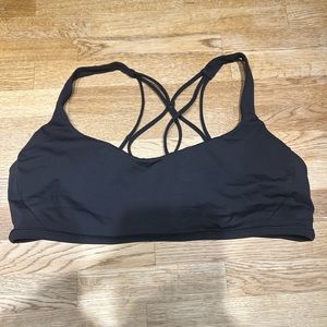 Black lululemon bra. Barely worn. Size 12